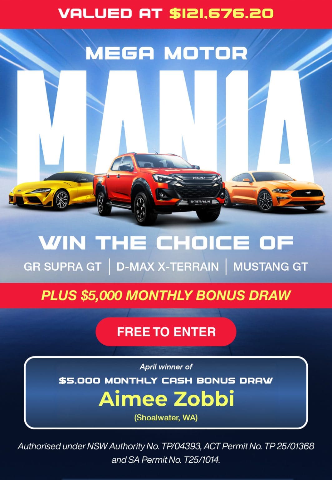 Mega Motor Mania - April Winner - Mobile